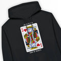 King of Hearts – Unisex Christian Hoodie designed by 3rd Day Christian Clothing.