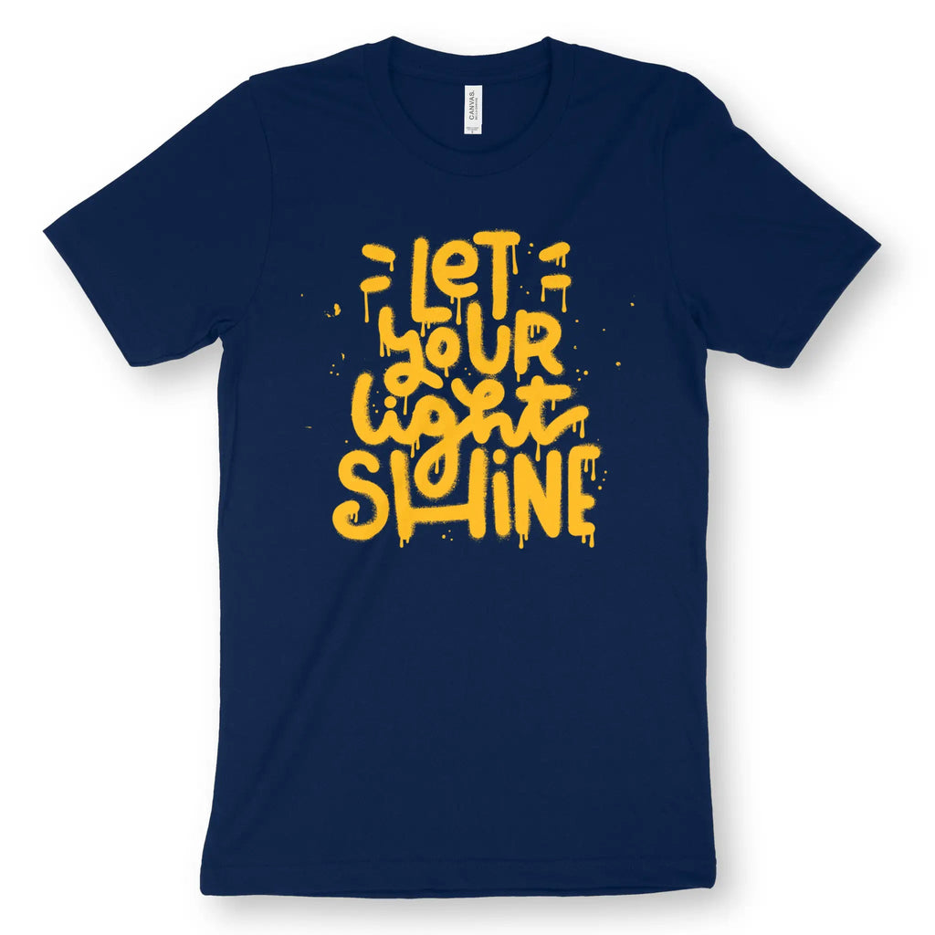 Let Your Light Shine 2.0 – Unisex Christian T-Shirt designed by 3rd Day Christian Clothing.
