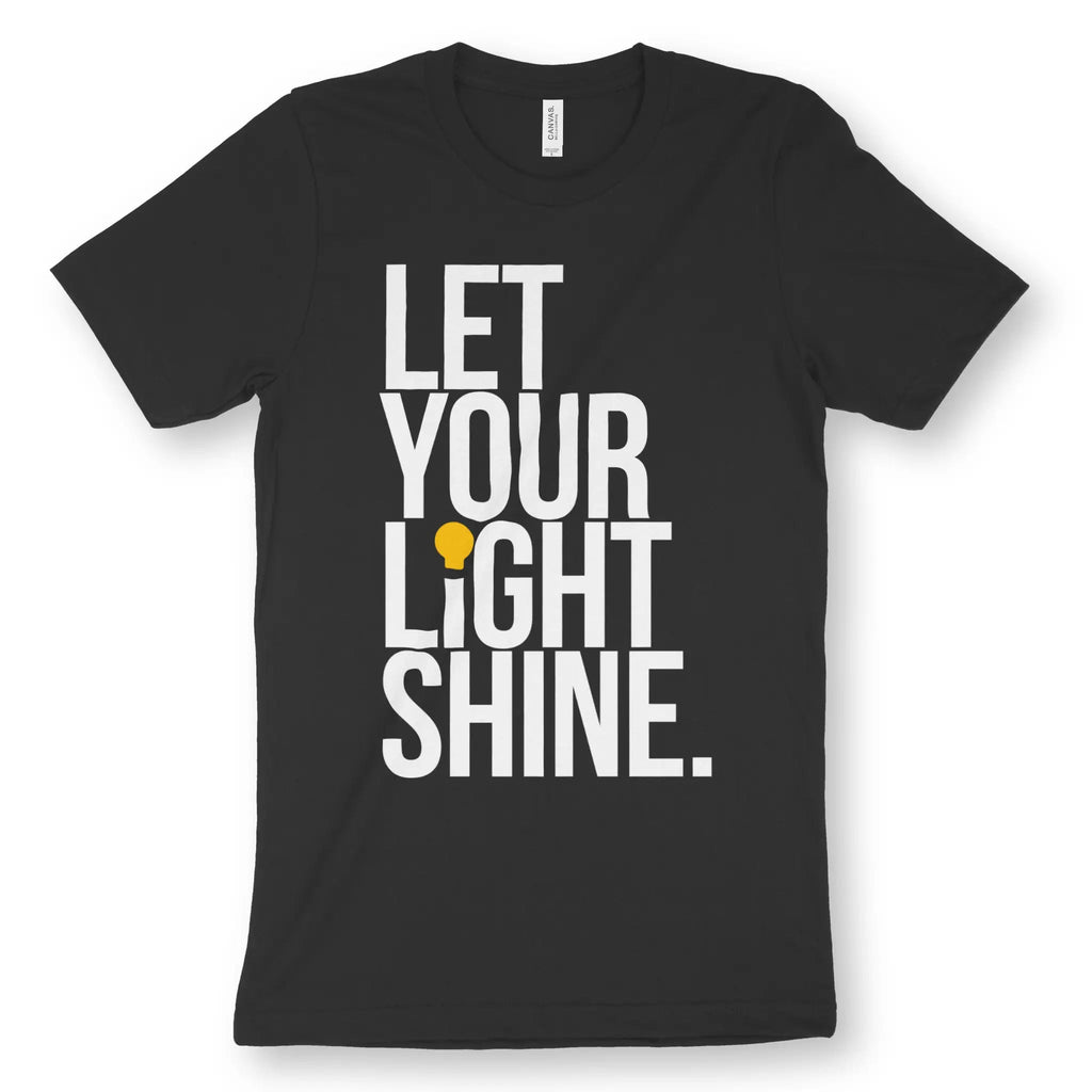 Let Your Light Shine 3.0 – Unisex Christian T-Shirt designed by 3rd Day Christian Clothing.
