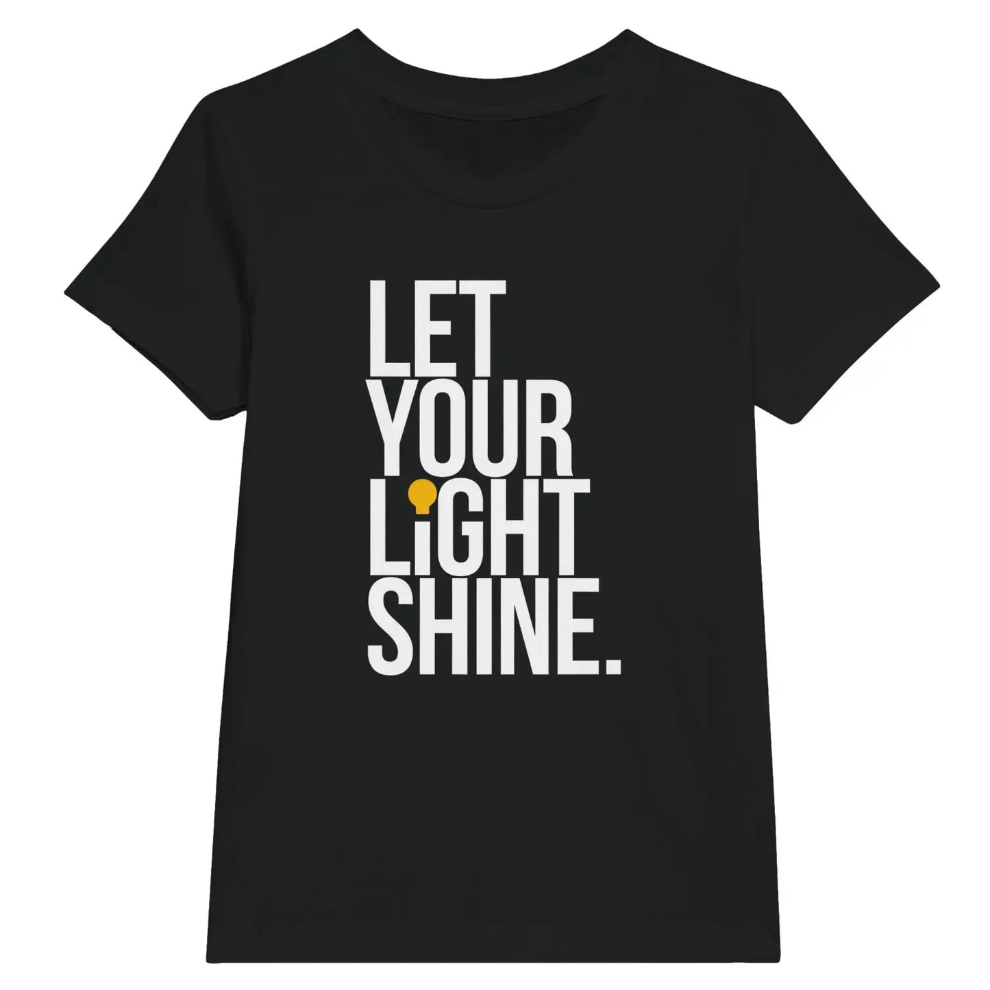 Let Your Light Shine | Premium Kids' Christian T-Shirt designed by 3rd Day Christian Clothing.