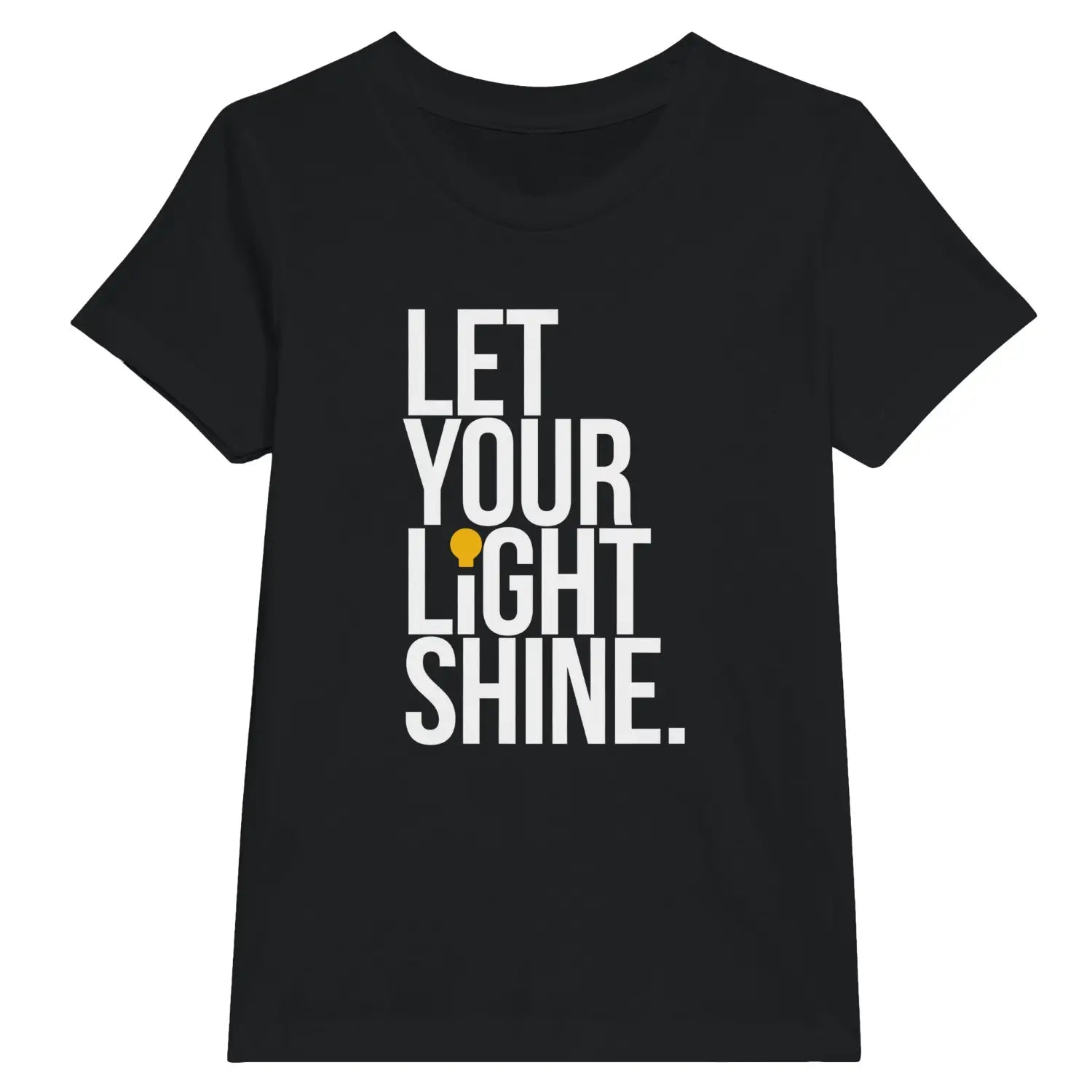 Let Your Light Shine – Kids' Christian T-Shirt designed by 3rd Day Christian Clothing.