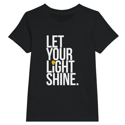 Let Your Light Shine | Premium Kids' Christian T-Shirt designed by 3rd Day Christian Clothing.