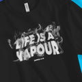 Life Is A Vapour (James 4:14) – Unisex Christian T-Shirt designed by 3rd Day Christian Clothing.