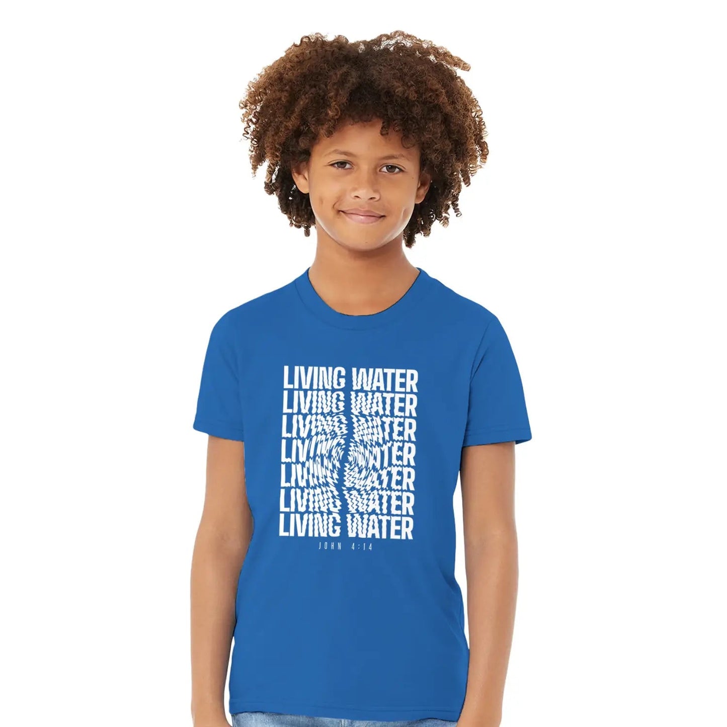 Living Water | Premium Kids' Christian T-Shirt designed by 3rd Day Christian Clothing.