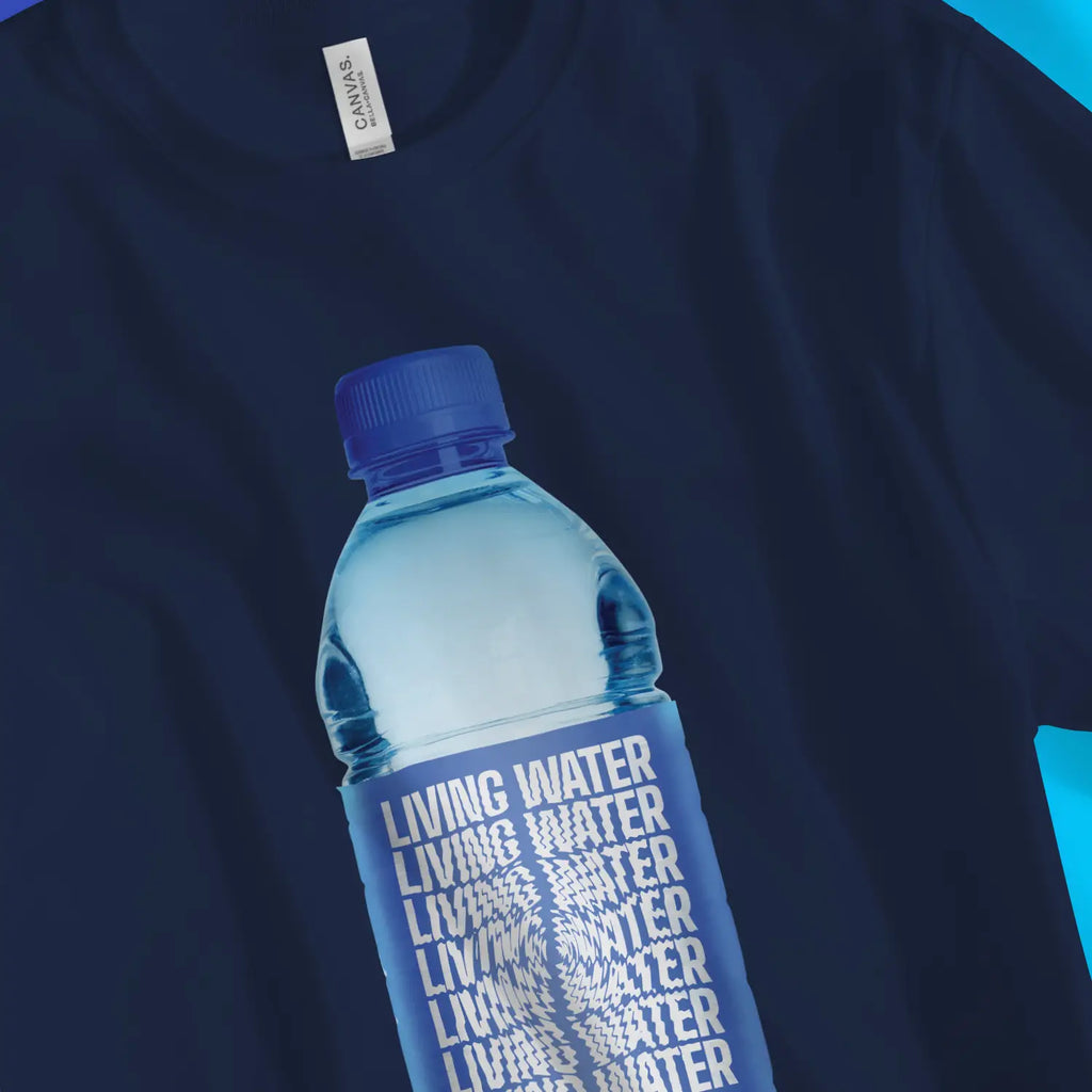 Living Water (Bottle) – Unisex Christian T-Shirt designed by 3rd Day Christian Clothing.