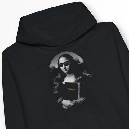 Mona Lisa's Bible | Premium Kids' Christian Hoodie designed by 3rd Day Christian Clothing.