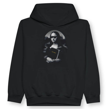 Mona Lisa's Bible | Premium Kids' Christian Hoodie designed by 3rd Day Christian Clothing.