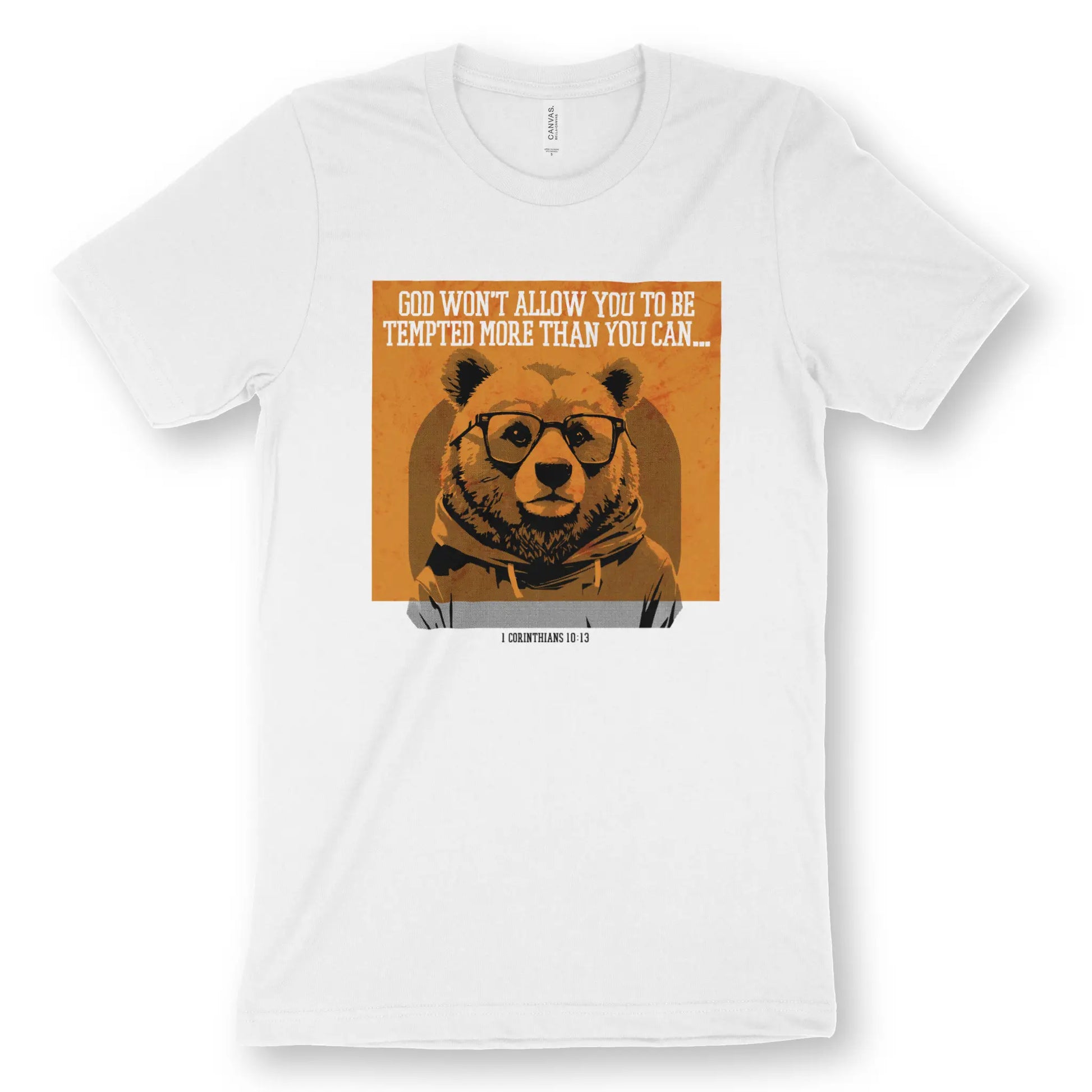 More Than You Can... Bear | Premium Unisex Christian T-Shirt designed by 3rd Day Christian Clothing.