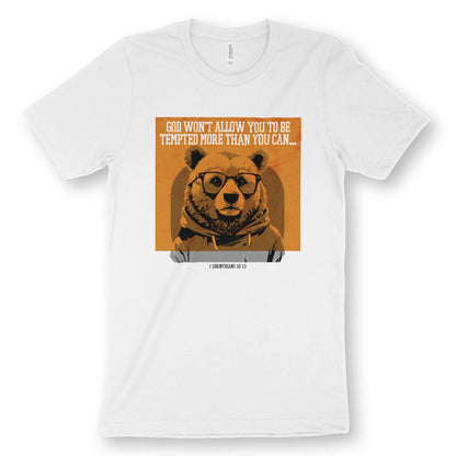 More Than You Can... Bear | Premium Unisex Christian T-Shirt designed by 3rd Day Christian Clothing.