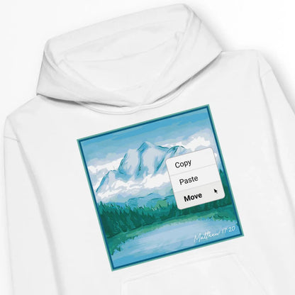 Move Mountains | Premium Kids' Christian Hoodie designed by 3rd Day Christian Clothing.