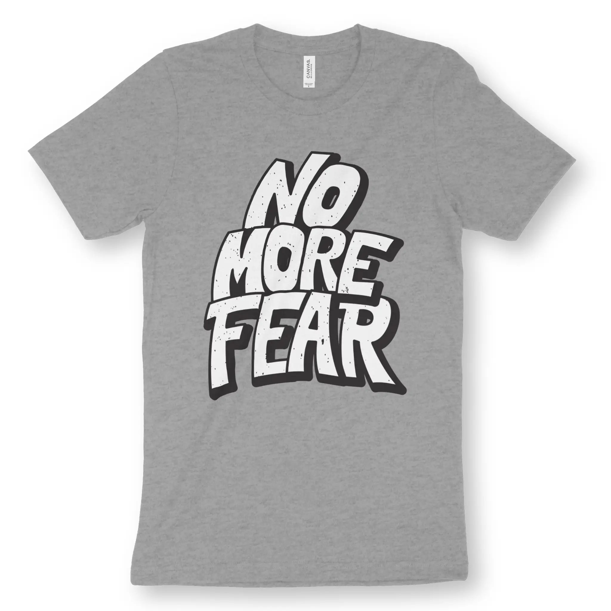 NO MORE FEAR – Unisex Christian T-Shirt designed by 3rd Day Christian Clothing.