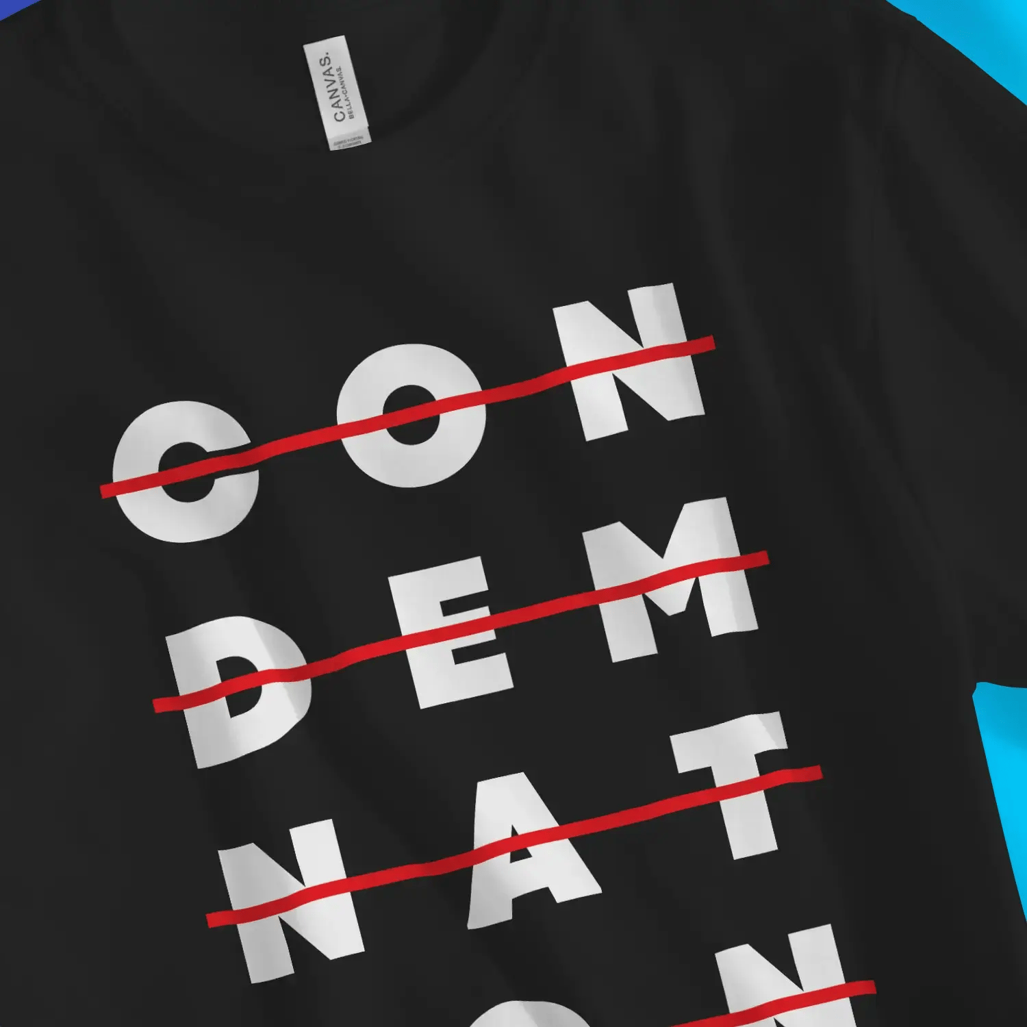 NO CONDEMNATION – Unisex Christian T-Shirt designed by 3rd Day Christian Clothing.