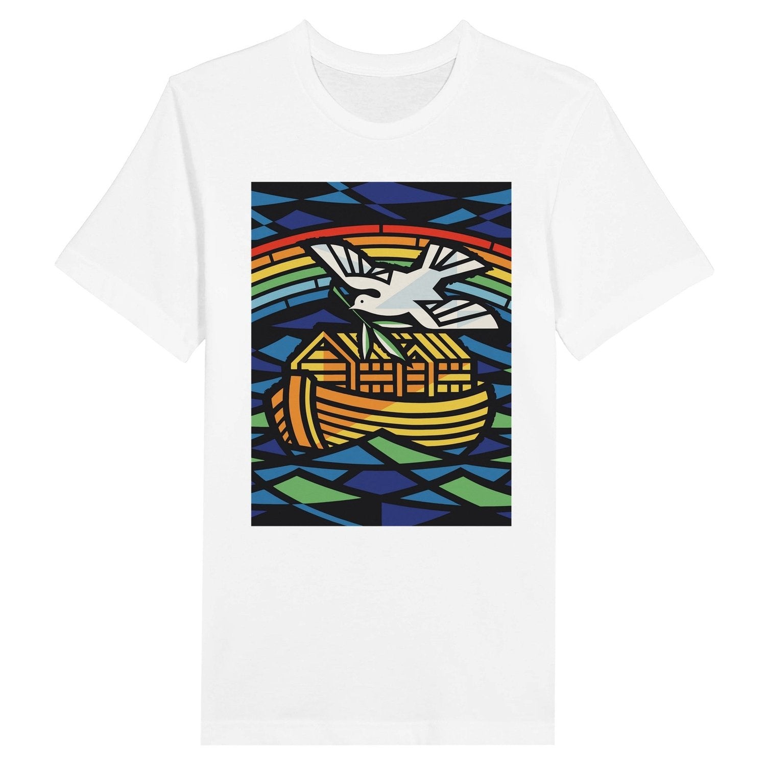 An image of Noah's Ark | Premium Unisex Christian T-shirt available at 3rd Day Christian Clothing UK