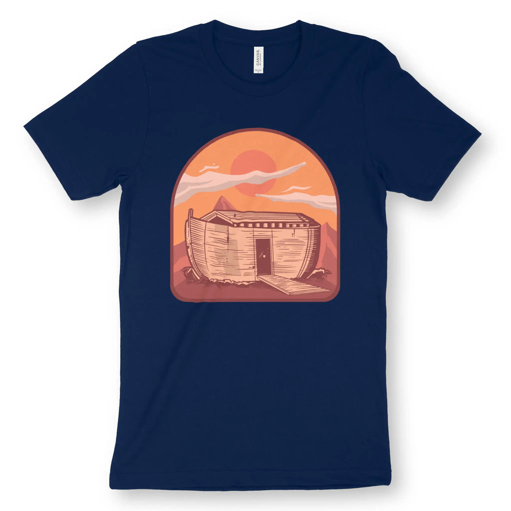 Noah's Ark 2.0 – Unisex Christian T-Shirt designed by 3rd Day Christian Clothing.