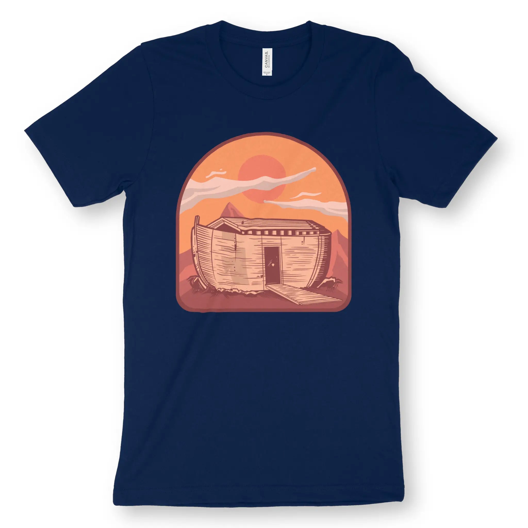 Noah's Ark 2.0 – Unisex Christian T-Shirt designed by 3rd Day Christian Clothing.