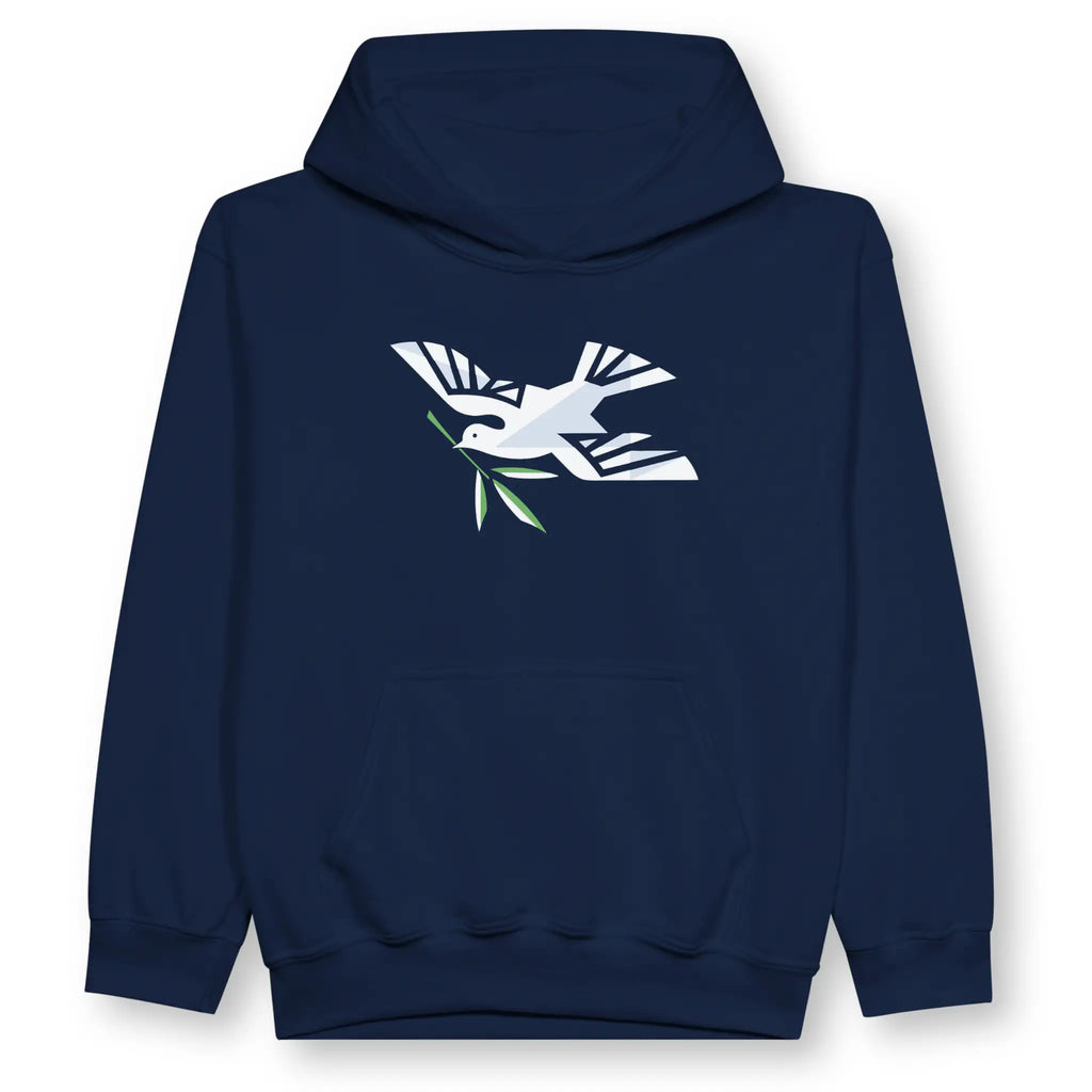Noah's Dove – Kids' Christian Hoodie designed by 3rd Day Christian Clothing.