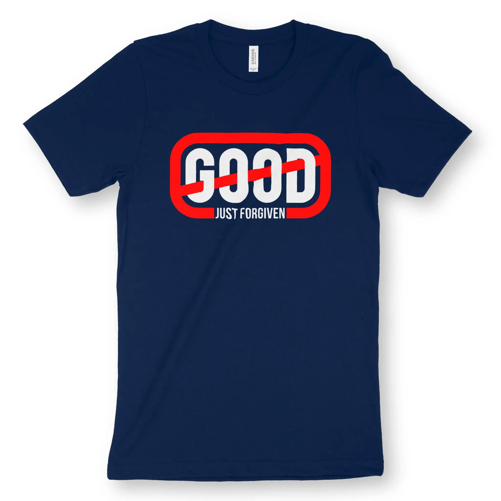 Not Good Just Forgiven – Unisex Christian T-Shirt designed by 3rd Day Christian Clothing.