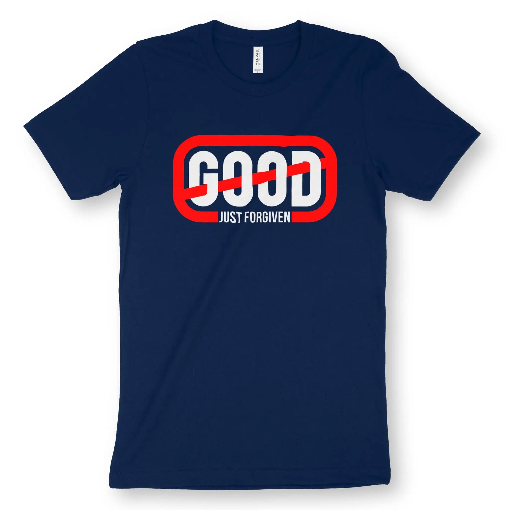 Not Good Just Forgiven | Premium Unisex Christian T-Shirt designed by 3rd Day Christian Clothing.