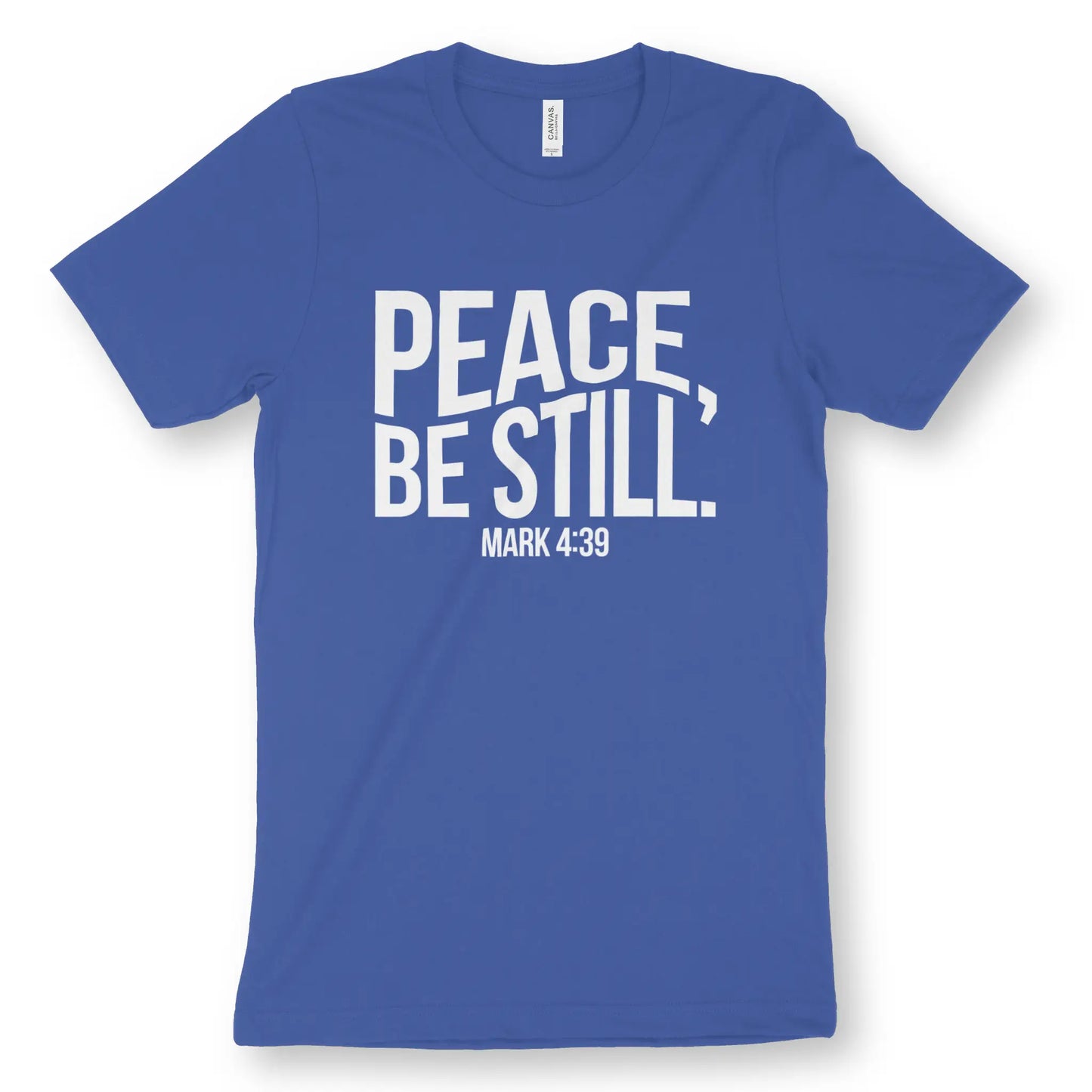 Peace Be Still 2.0 | Premium Unisex Christian T-shirt designed by 3rd Day Christian Clothing.