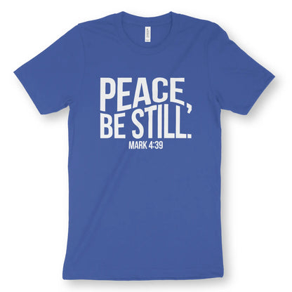 Peace Be Still 2.0 | Premium Unisex Christian T-shirt designed by 3rd Day Christian Clothing.