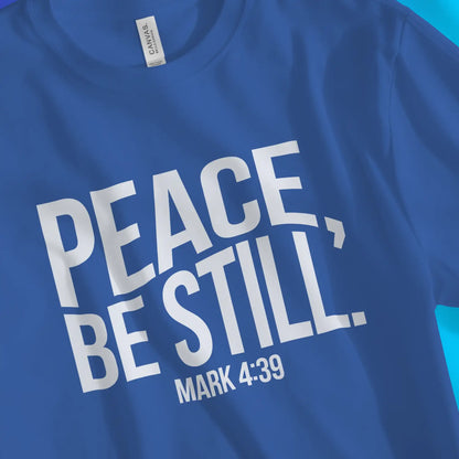 Peace Be Still 2.0 | Premium Unisex Christian T-shirt designed by 3rd Day Christian Clothing.