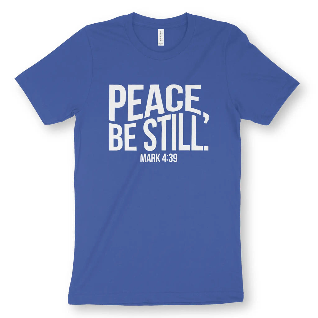 Peace Be Still 2.0 – Unisex Christian T-Shirt designed by 3rd Day Christian Clothing.