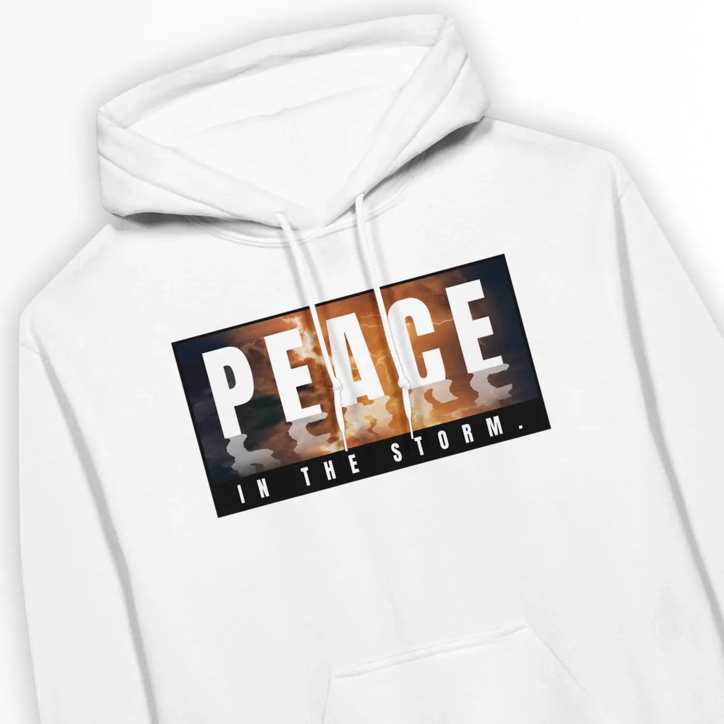 Peace In The Storm 2.0 | Premium Unisex Christian Hoodie designed by 3rd Day Christian Clothing.