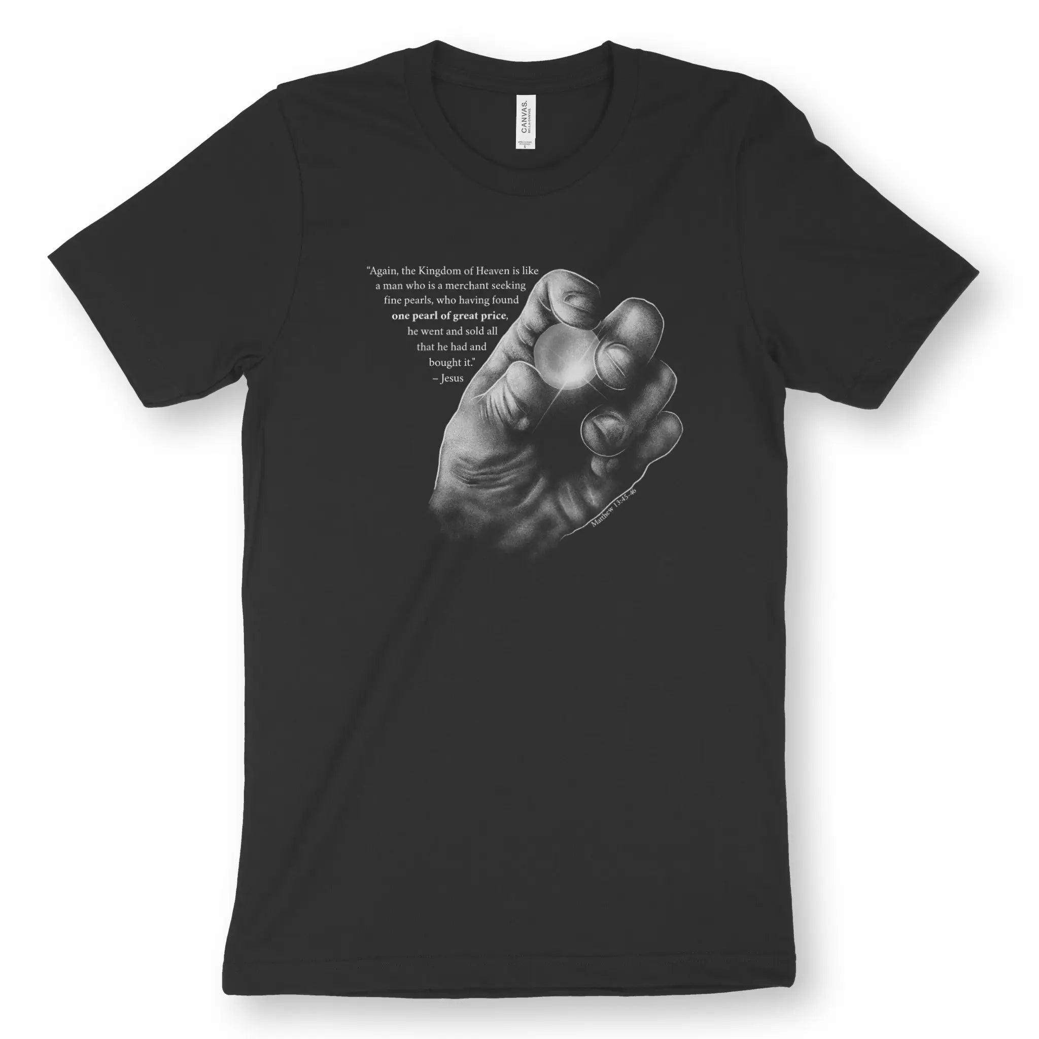 Pearl of Great Price – Unisex Christian T-Shirt designed by 3rd Day Christian Clothing.