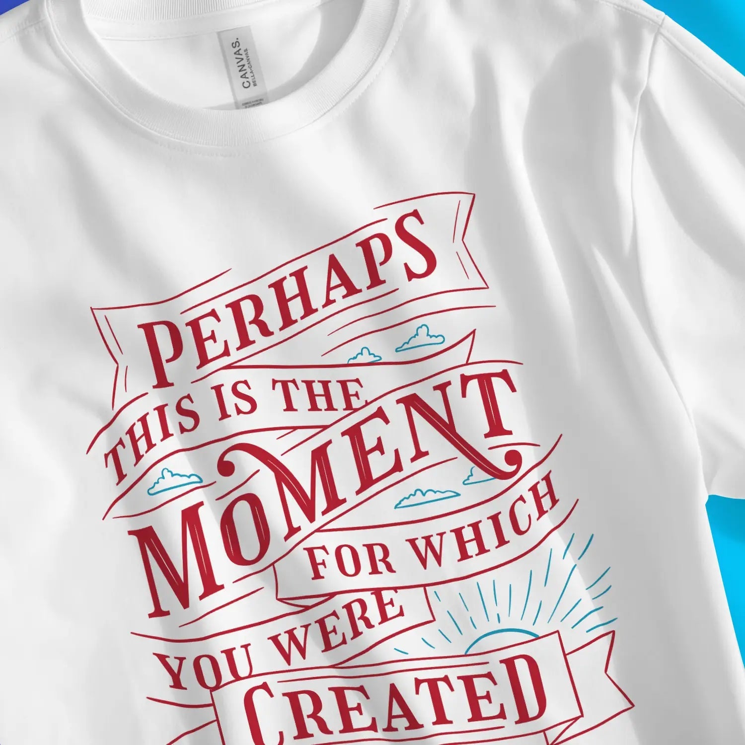 Perhaps This Is The Moment – Unisex Christian T-Shirt designed by 3rd Day Christian Clothing.