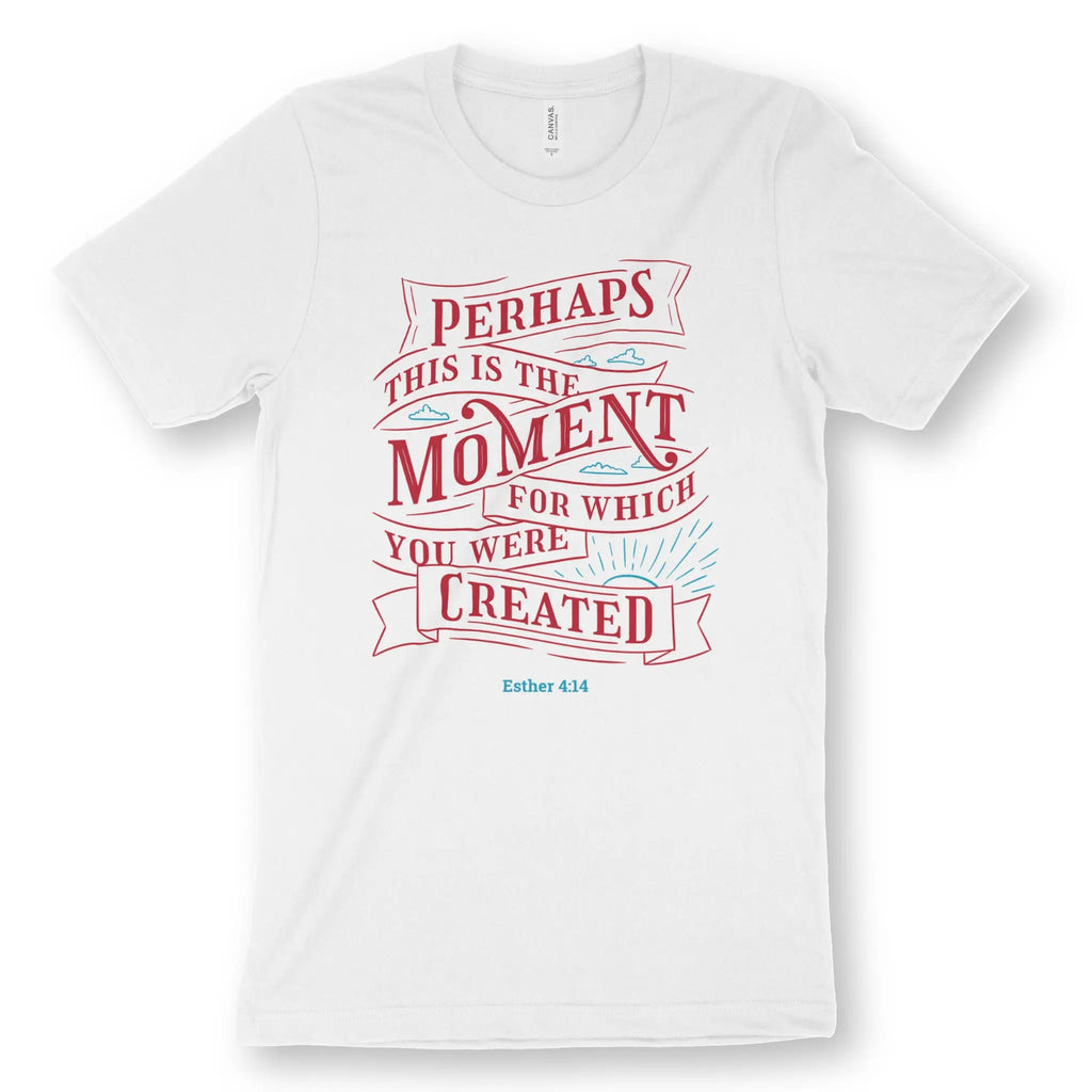 Perhaps This Is The Moment – Unisex Christian T-Shirt designed by 3rd Day Christian Clothing.