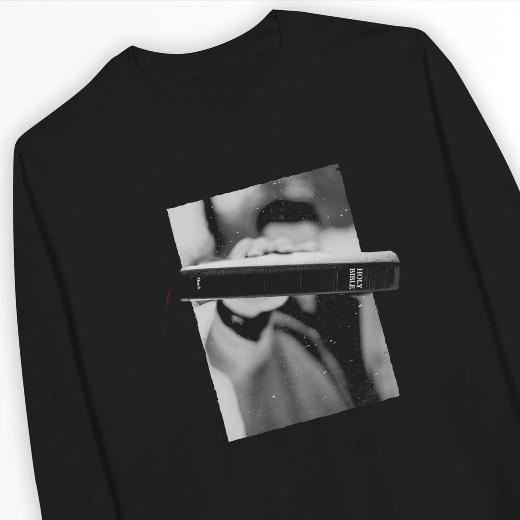 Pop Out Bible 2.0 – Unisex Christian Sweatshirt designed by 3rd Day Christian Clothing.