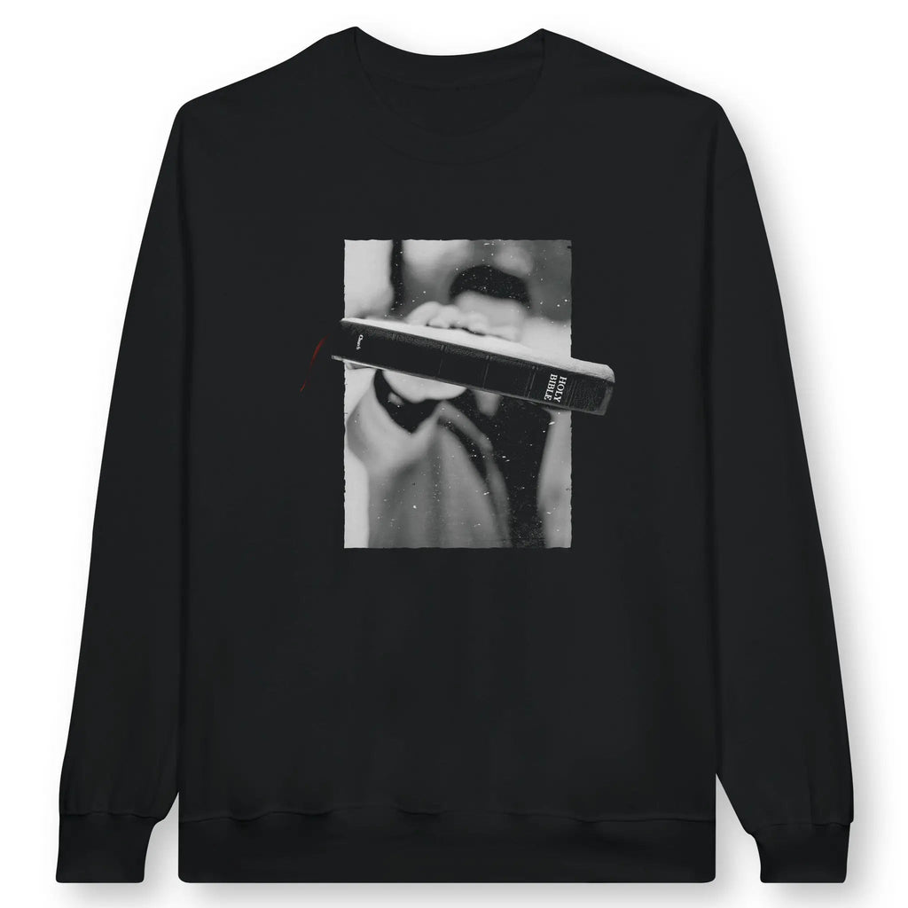Pop Out Bible 2.0 – Unisex Christian Sweatshirt designed by 3rd Day Christian Clothing.