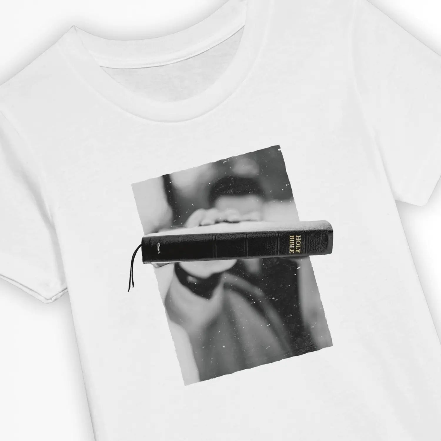 Pop-Out Bible – Kids' Christian T-Shirt designed by 3rd Day Christian Clothing.