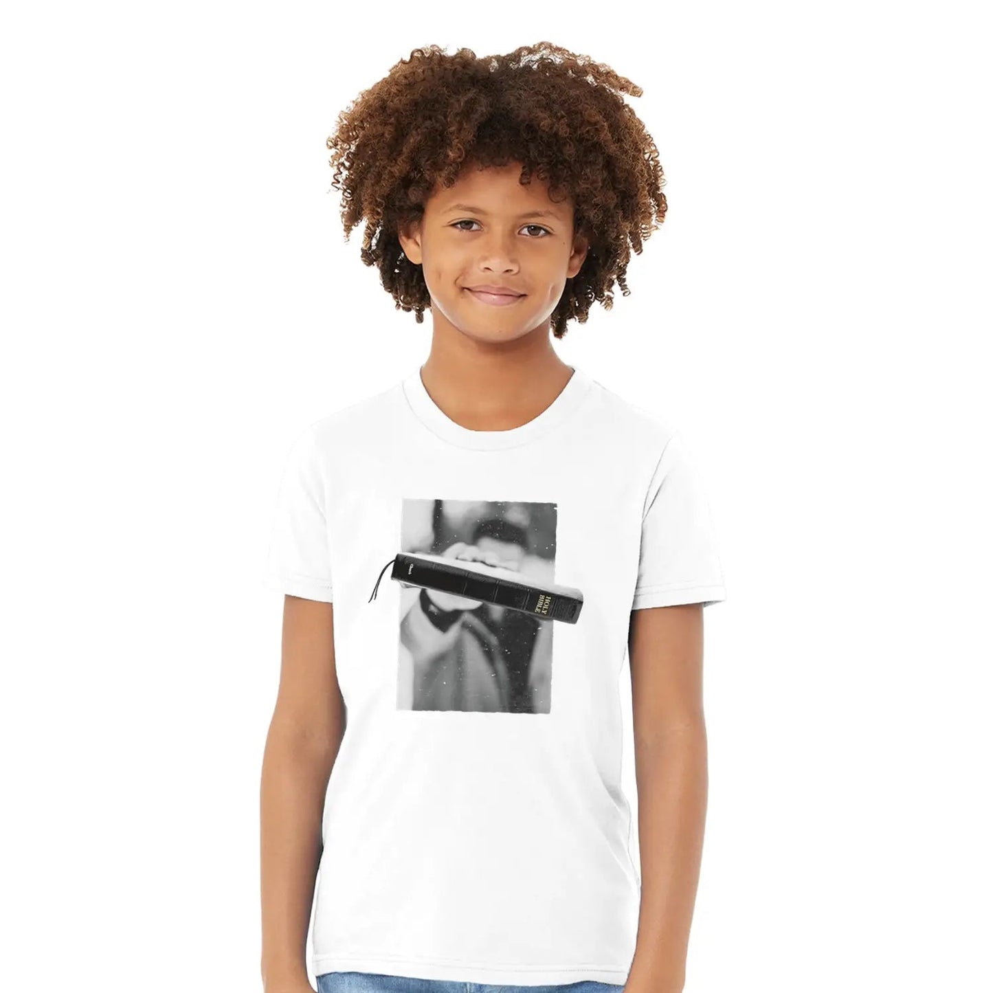 Pop-Out Bible | Premium Kids' Christian T-Shirt designed by 3rd Day Christian Clothing.