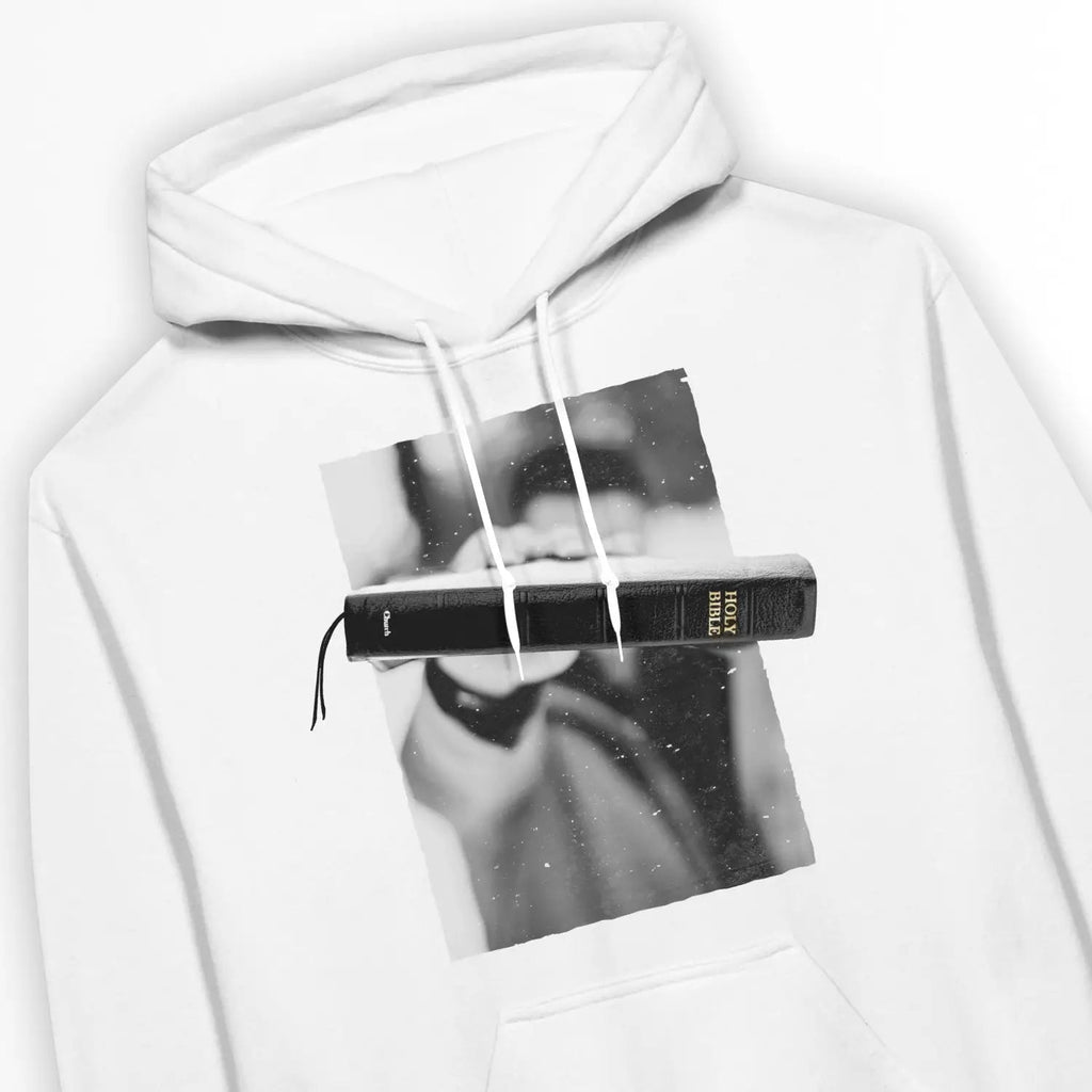 Pop-Out Bible – Unisex Christian Hoodie designed by 3rd Day Christian Clothing.