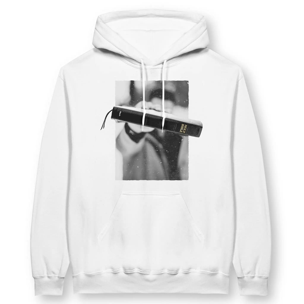 Pop-Out Bible – Unisex Christian Hoodie designed by 3rd Day Christian Clothing.