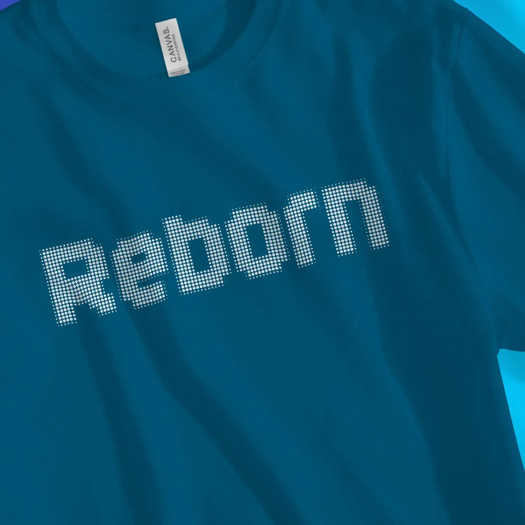 Reborn (Digital Style) – Unisex Christian T-Shirt designed by 3rd Day Christian Clothing.
