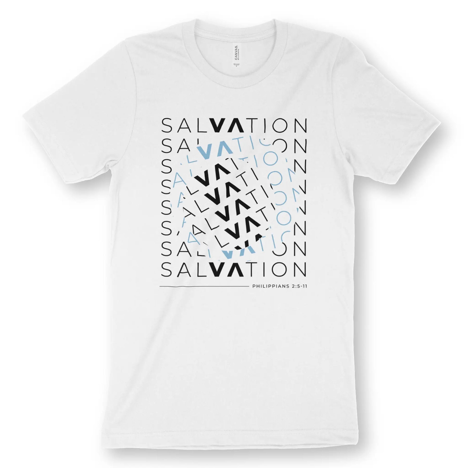 SALVATION (Philippians 2:5-11) 2.0 | Premium Unisex Christian T-shirt designed by 3rd Day Christian Clothing.