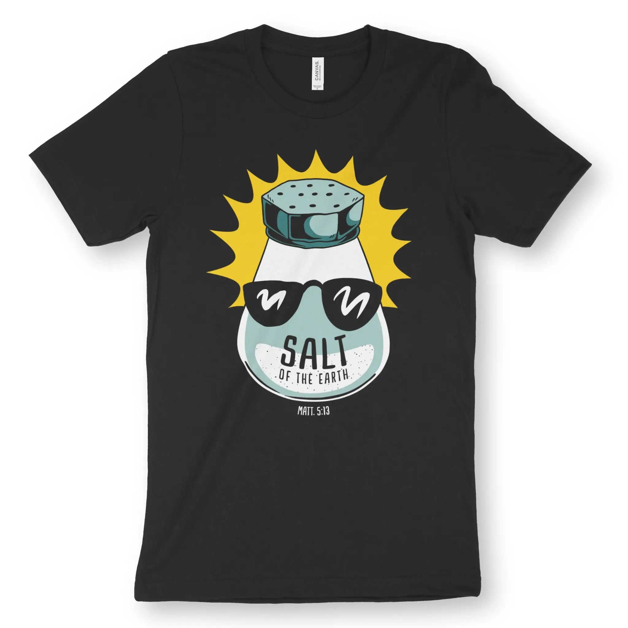 Salt Of The Earth (Matt. 5:13) 2.0 – Unisex Christian T-Shirt designed by 3rd Day Christian Clothing.