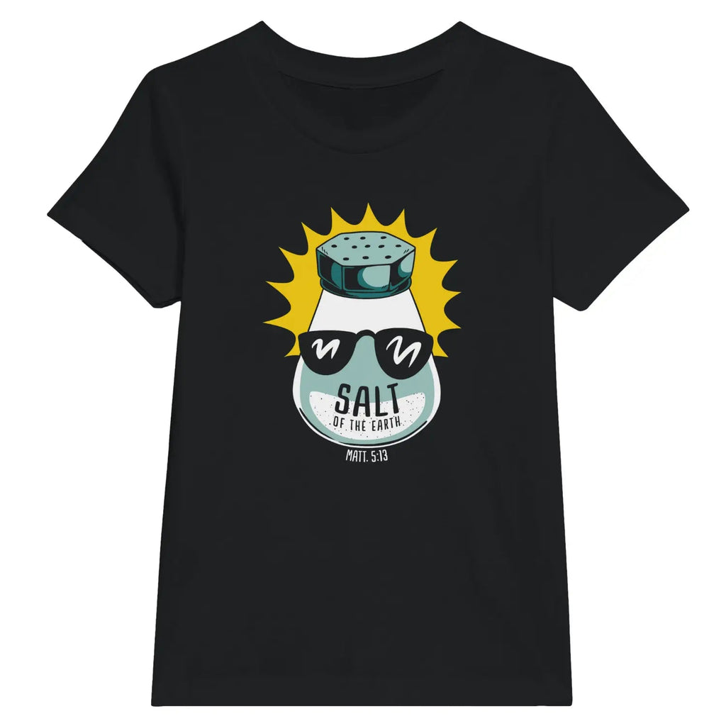 Salt Of The Earth (Matt. 5:13) – Kids' Christian T-Shirt designed by 3rd Day Christian Clothing.