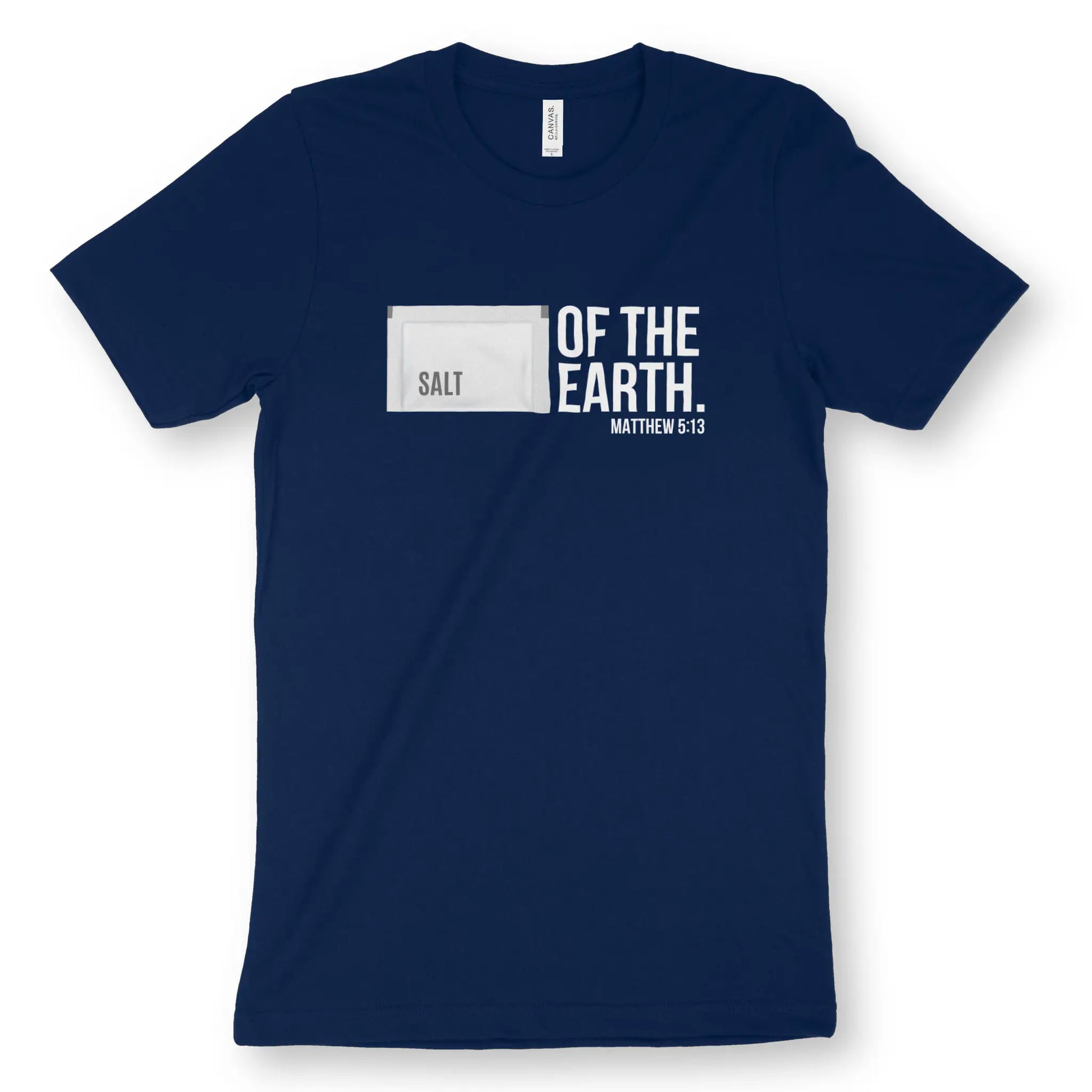 Salt of The Earth 2.0 | Premium Unisex Christian T-Shirt designed by 3rd Day Christian Clothing.