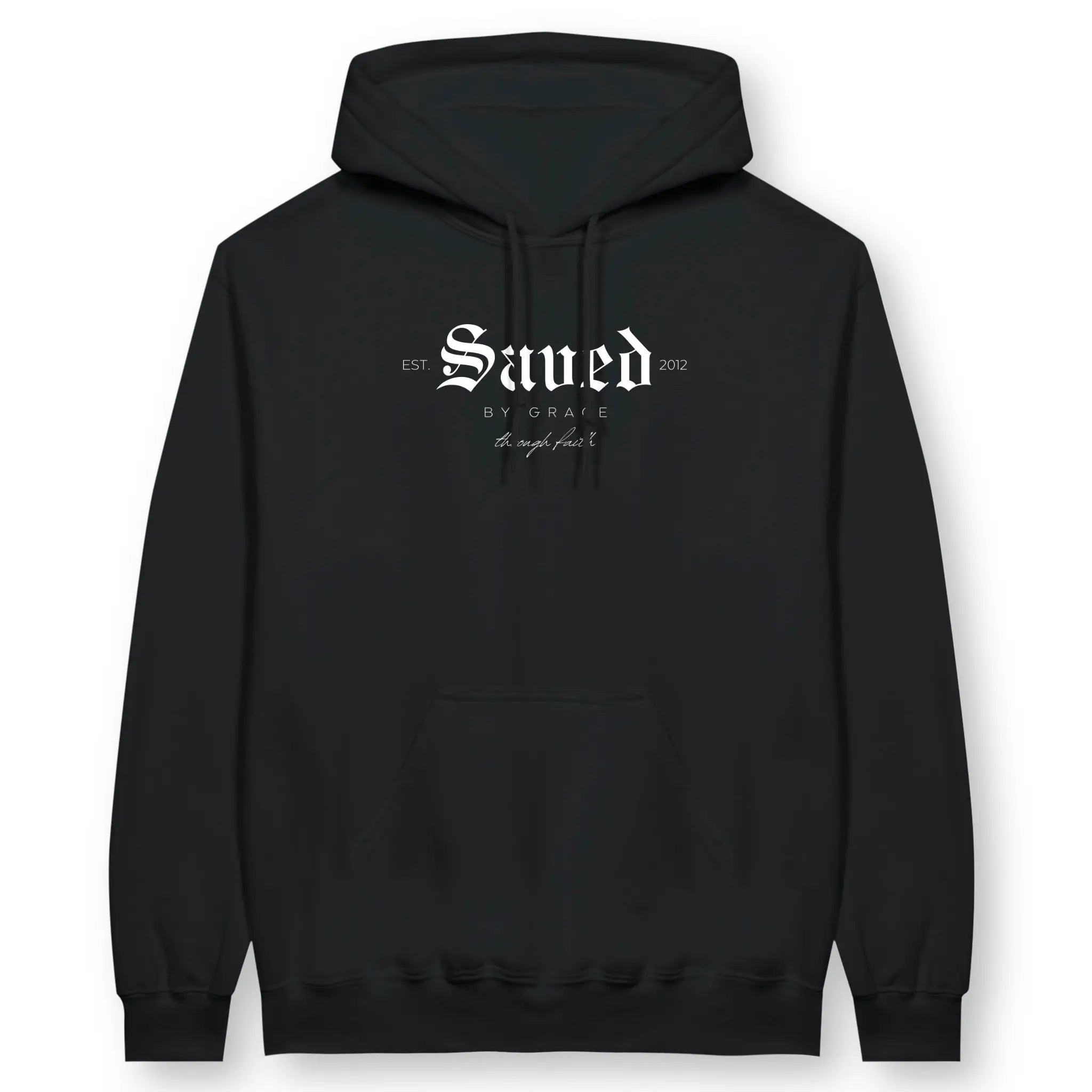 Saved By Grace (CUSTOM) – Unisex Christian Hoodie designed by 3rd Day Christian Clothing.