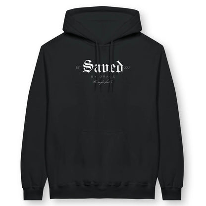 Saved By Grace (CUSTOM) | Premium Unisex Christian Hoodie designed by 3rd Day Christian Clothing.