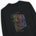 Saved by Grace (Neon Echo, 2nd Edition) – Unisex Christian Sweatshirt designed by 3rd Day Christian Clothing.