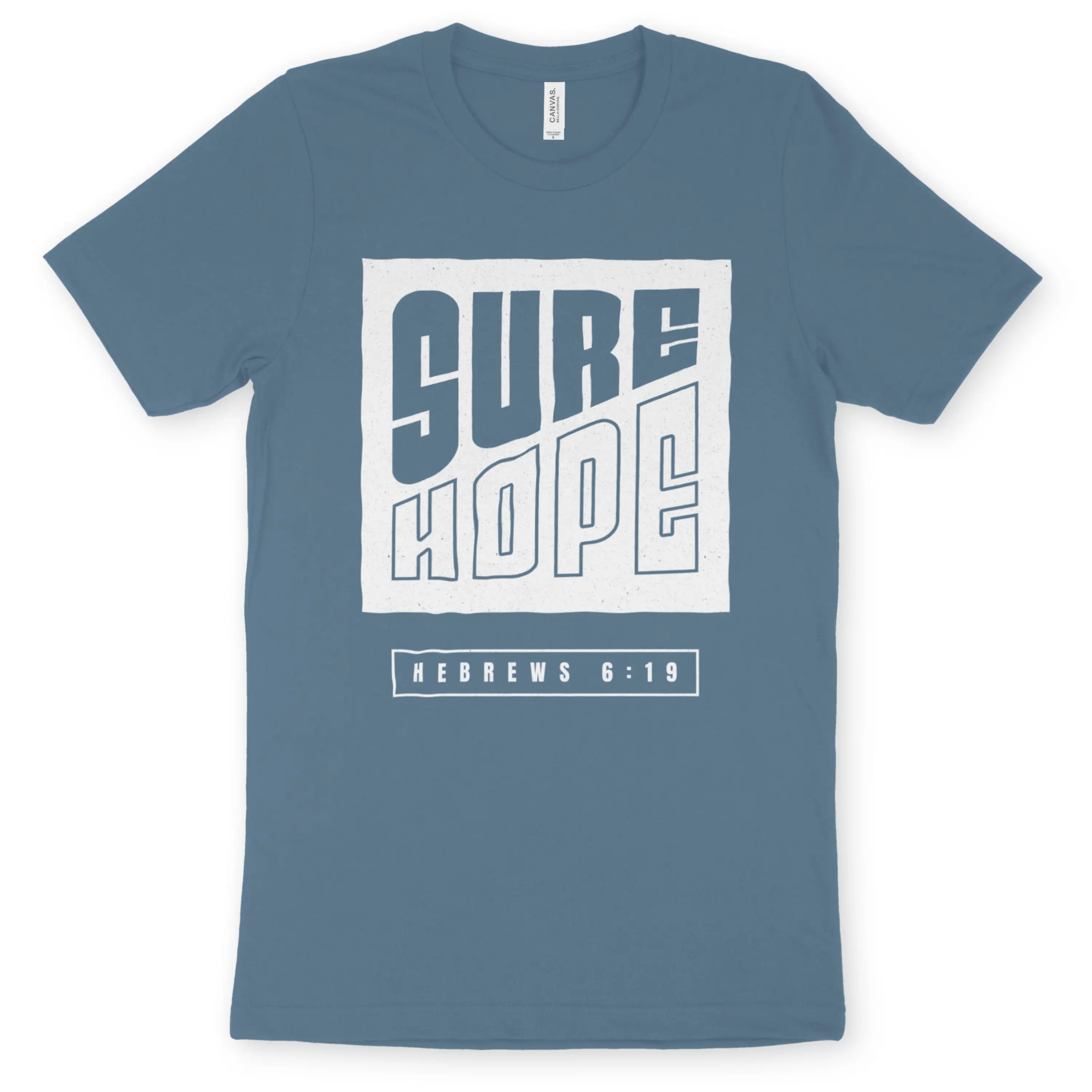 Sure Hope 2.0 – Unisex Christian T-Shirt designed by 3rd Day Christian Clothing.