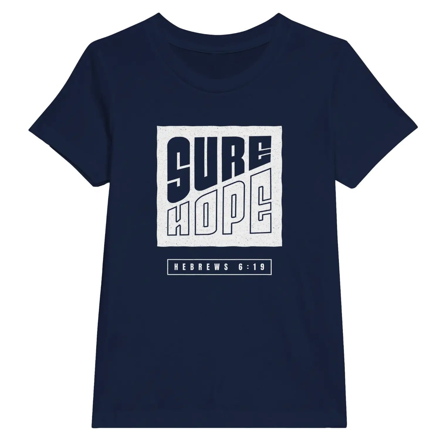 Sure Hope (Hebrews 6:19) – Kids' Christian T-Shirt designed by 3rd Day Christian Clothing.