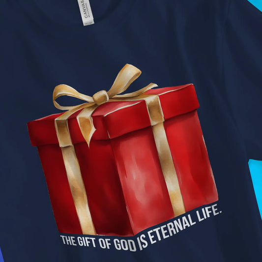 An image of THE GIFT OF GOD | Premium Unisex Christian T-shirt available at 3rd Day Christian Clothing UK