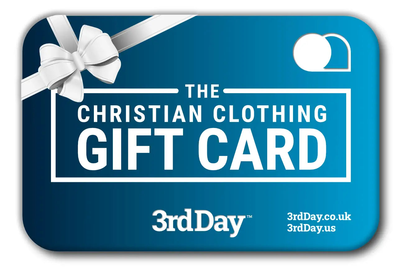 The Christian Clothing Gift Card designed by 3rd Day Christian Clothing.