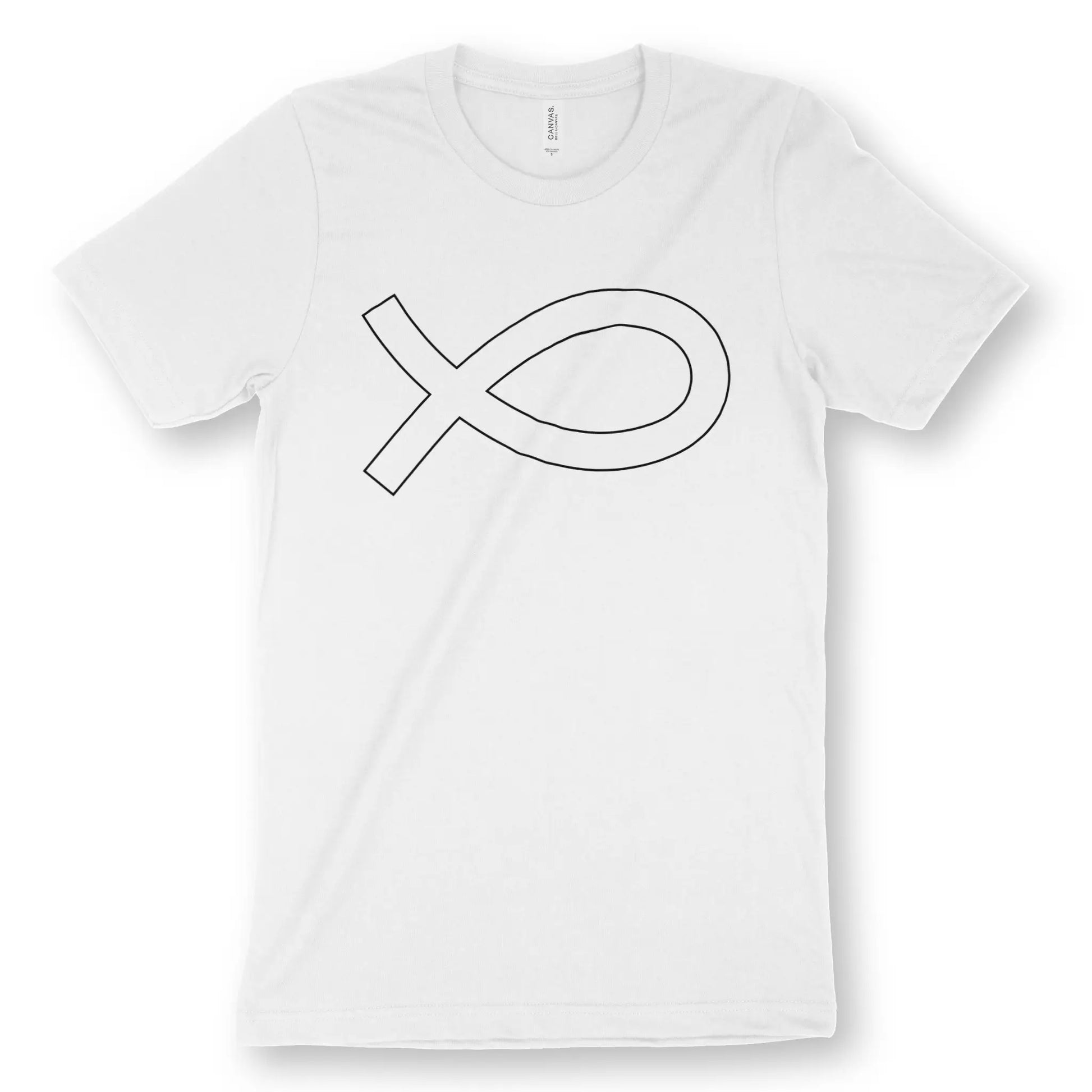 The Christian Fish 3.0 | Premium Unisex Christian T-Shirt designed by 3rd Day Christian Clothing.