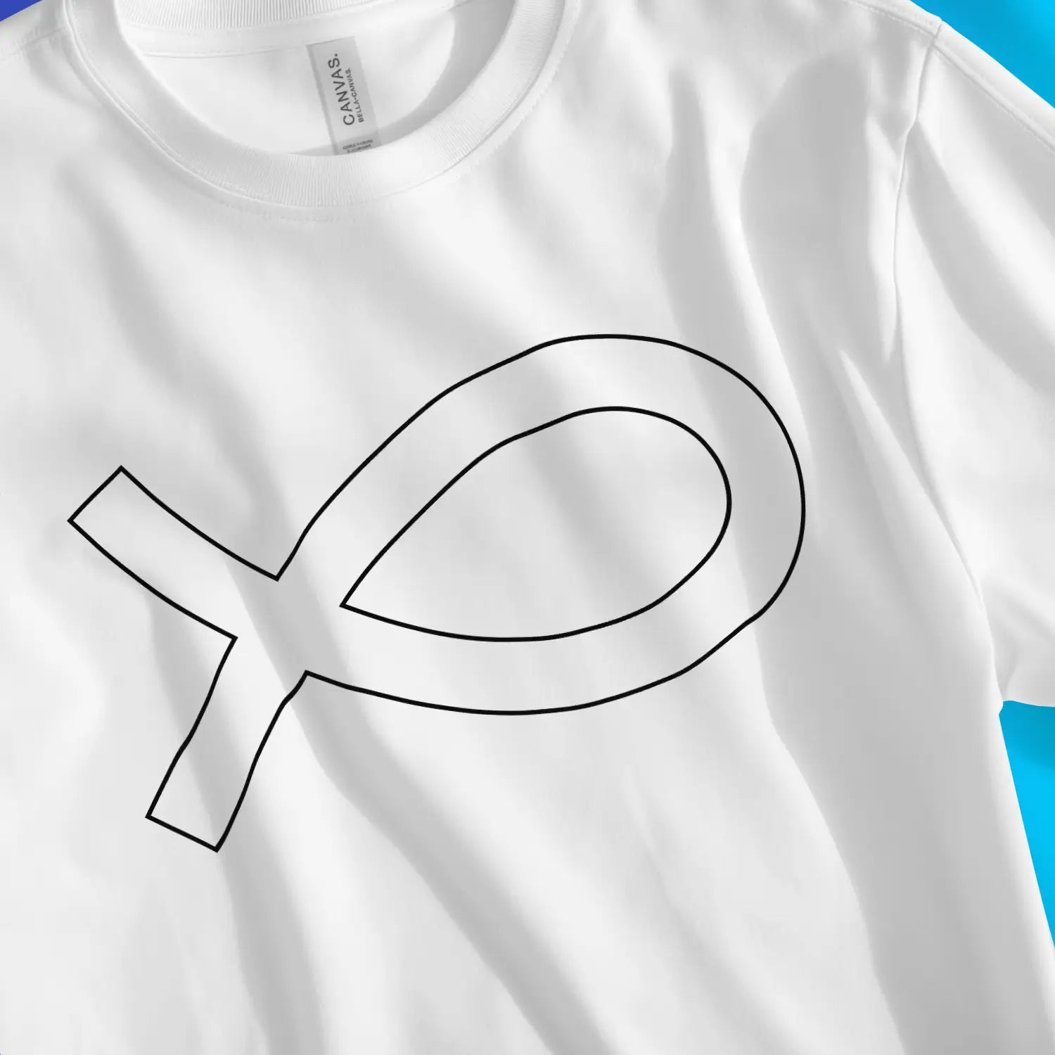 The Christian Fish 3.0 – Unisex Christian T-Shirt designed by 3rd Day Christian Clothing.